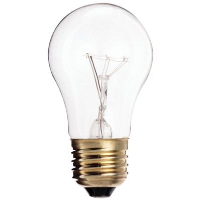 60W 130V A15 E26 Appliance Clear Bulb by SATCO Lighting - Starlight Lighting USA and Canada
